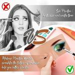 Makeup Practice Face Board Silicon Eye practice dummy (Pack of 1).
