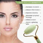 Green Face Roller With Face Massager For Women Men |  (Green) 1 Piece