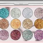 18 Glitter Palette for Stunning Looks Makeup Palette 55 g  (Multicolor)