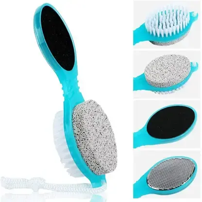 Foot File Callus Remover - 4 in 1 Feet Pedicure Tools(Pack of 1).Multicolor.