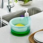 Soap Dispenser Pack of 1 with Container and Sponge for Home, Kitchen, Bathroom etc.1000ml