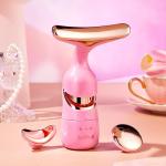 Premium 5-in-1 Facial & Neck Rejuvenation Wand– Anti-Aging Skin Tightening Tool (Pink)