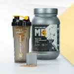 Protein Gym Shaker Bottle, 700ml (Colour-Orange) 1 Pcs