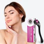 face roller with 540 Titanium Alloy Micro Needles 0.5 mm( Pack of 1).