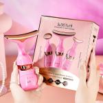 Premium 5-in-1 Facial & Neck Rejuvenation Wand– Anti-Aging Skin Tightening Tool (Pink)