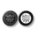 Gel for Nail Art Elastic Painted Nail Gel Polish for Pulling Drawing Line Nail Decoration Spider Nail Set (White)