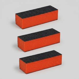 3Pcs Nail Block Buffer For Nails Art Buffers Nail Files (MULTICOLOR)