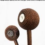 2 Pair Magnetic Curtain Tiebacks. (Brown)