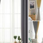 (1 Pair) Curtain Tiebacks Curtain Drape Hold backs Clips Rope Holder Tie Back for Home Bedroom Office (Purple).