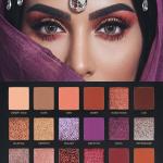 Professional 18 Color Eyeshadow Plate Pack Of ) Multicolor.