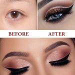 Professional 18 Color Eyeshadow Plate Pack Of ) Multicolor.
