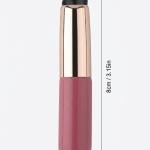 Silicone Lip Brush with Cover Lipstick Makeup Brushes Women (Pack of 1).Rose Pink
