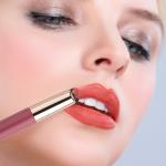Silicone Lip Brush Lip Applicator with Cap Elastic Silicone Lip Balm (3 Piece)Multicolor