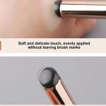 Silicone Makeup Brush, Silicone Lip Brush Pack of 3 )Multicolor