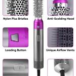 5 in 1 Hot Air Styler  A Versatile Hair Dryer Comb (1 Piece).