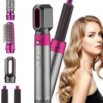 5 in 1 Hot Air Styler  A Versatile Hair Dryer Comb 1 Pcs