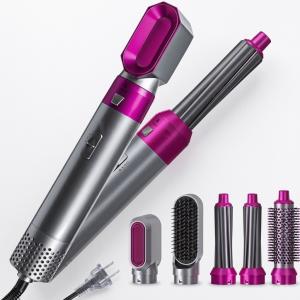 5 in 1 Hot Air Styler  A Versatile Hair Dryer Comb 1 Pcs