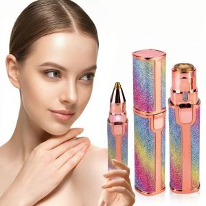 Eyebrow Trimmer, 2 in 1 Rechargeable Facial Hair Remover(Pack o f 1).