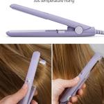 Mini Electronic Hair Crimper and Curler - Ceramic Design Styling Tool(Multicolor) Pack o f 1.