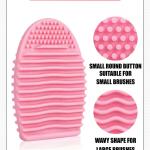 Silicon Makeup Brush Cleaner Set  (2 Piece).