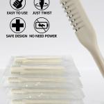 2 Pcs Nose Hair Remover Cutter, 2-in-1 Nasal Hair Cutter