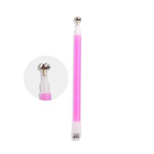 3D DOUBLE HEAD FLOWER DESIGN NAIL MAGNET PENS (PACK OF 2)