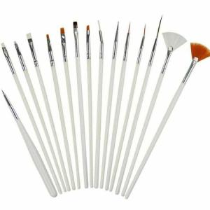 15 Pcs Cosmetic Nail Art Pen Brushes Set