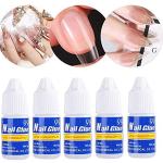 5 Pcs Nail Glue For for All Types of Nail