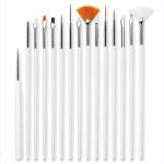 15 Pcs Cosmetic Nail Art Pen Brushes Set