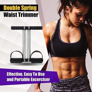 Tummy Trimmer Double Spring Unisex Exerciser (Pack of 1)