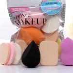 6 IN 1 Foundation Makeup Blender Powder Puff Sponge