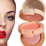 3 in 1 Blusher Highlighter Eyeshadow Palette Kit (Pack of 1)