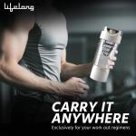 100% Leakproof Stylish Protein Shaker (Pack of 1)