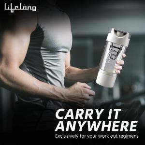 100% Leakproof Stylish Protein Shaker (Pack of 1)