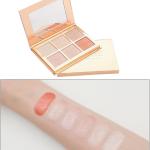 6 Shade Highlighter and Blusher Palette Highlighter (Pack of 1)