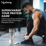 100% Leakproof Stylish Protein Shaker (Pack of 1)