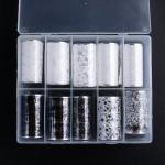 (10 Rolls) Nail Foil Transfer Sticker