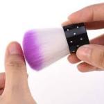 Colorful Nail Brush For Acrylic & Gel Nail Art (Pack of 1)