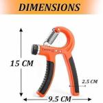 HAND GRIP EXERCISER 10KG TO 40KG ADJUSTABLE HAND STRENGTHENER (PACK OF 1)