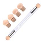 Dotting Gradient Nail Sponge Stick Tool(Set of 1).