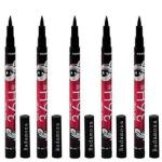 Professional waterproof Long Lasting Black Bold Eye Liner (Pack of 3)