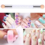 Dotting Gradient Nail Sponge Stick Tool(Set of 1).