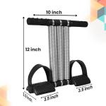 Triple Spring Fat Buster Tummy Trimmer Workout Equipment (Pack of 1)
