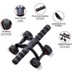 Abs Roller Abdomen Exercise Fitness Equipment Gym And Home Workout Stretching Abs Exerciser (Pack of 1)