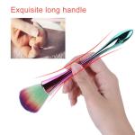 Long Colorful Dusting Brush for Nail Artist 1 Pcs