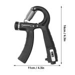 Exercise Tool Hand Gripper-Hand Gripper 60 kg with Counter (Pack of 1)