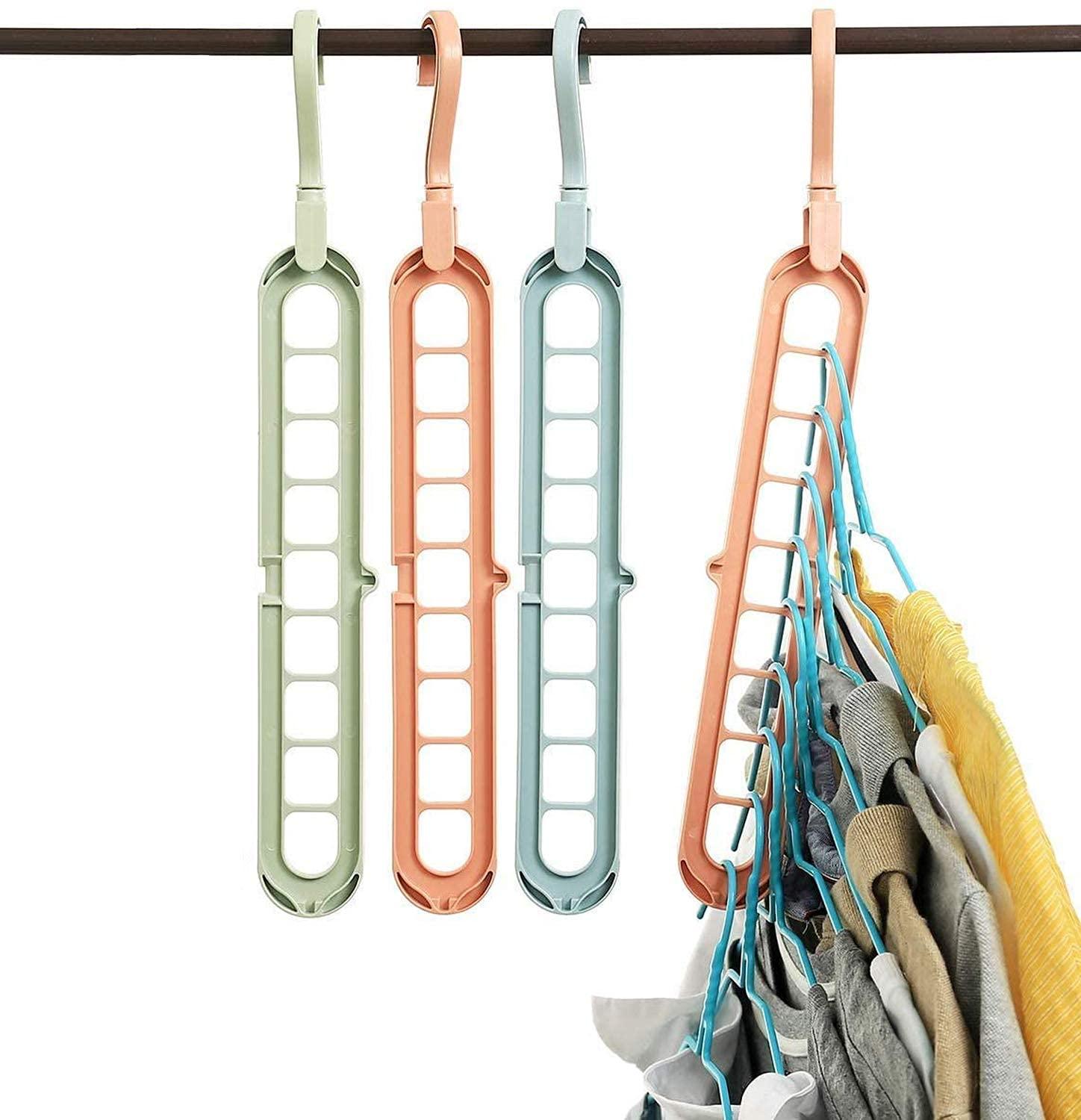Portable Foldable Travel Hanger Set Of 4