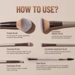 Professional Makeup brush (Set of 6)