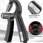 Exercise Tool Hand Gripper-Hand Gripper 60 kg with Counter (Pack of 1)