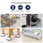 Anti Vibration Pads For Washing Machine, Washing Machine Base Foot Pads (4 PCS)